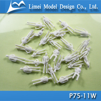 中国 1/75 プラスチック人間図モデル建築モデル白人の専門家 サプライヤー