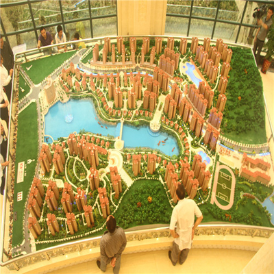 中国 3D 都市レイアウトのための美しい建築モデル メーカーのポータブル サプライヤー