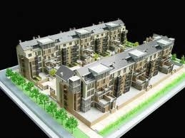 中国 不動産のミニチュア建築モデル メーカー、環境のスケール・モデルのショーケース サプライヤー