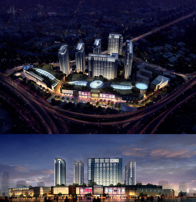 中国 美しい照明不動産投資のプロジェクトのための建築モデル メーカーのミニチュア サプライヤー