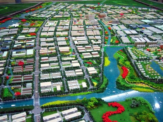 中国 地勢の模倣/政府の土地のための複雑な建築モデル メーカーを使用して サプライヤー