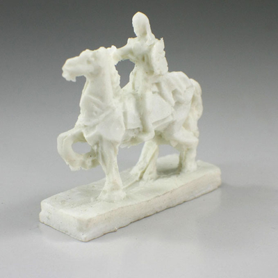 中国 内部のレイアウトのミニチュア MD06 ヒスイの白い彫刻のスケール・モデルの騎士 3 の × 3.2cm サプライヤー