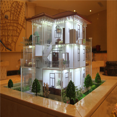 中国 家の内部のレイアウトのためのミニチュア建築スケール・モデルをつけること サプライヤー