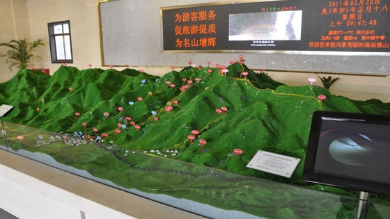 中国 旅行ミニチュア都市は都市景色のレイアウトのセリウム/ROHS/FCC を模倣します サプライヤー