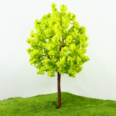 中国 ミニチュア モデル木黄色緑道線植栽木 16 cm サプライヤー