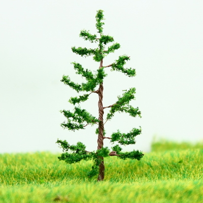中国 ミニチュアのスケール モデル ツリー グリーン アベニュー植栽線松木 5 cm サプライヤー