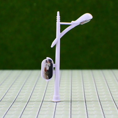中国 6 V 看板通りプラスチック スケール モデル街灯鉄道レイアウト 5 cm 用 サプライヤー