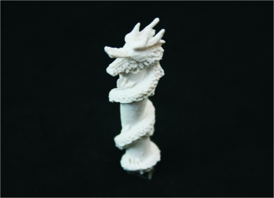 中国 A13 12 玉白デスクトップ 3 D のスケール モデル中国のドラゴンの彫刻 サプライヤー