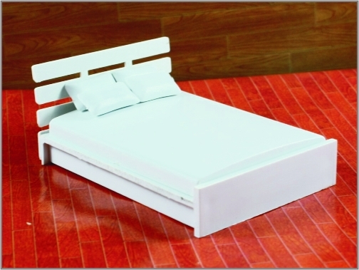 中国 OEM の建築家 3 D モデル家具連合モダンなダブル ベッド 1時 20分/1： 25/1時 30分 サプライヤー