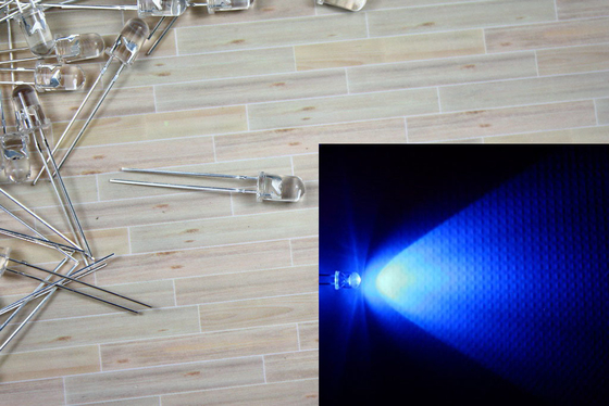 中国 光建築のスケール モデルの供給の判明した融氷期 004 3 mm 青の Led サプライヤー