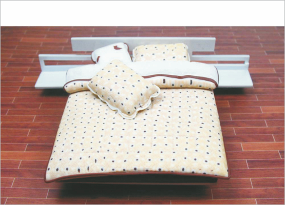中国 CH6064 1:20/1:25/1:30/1:50/1:75/100 カスタム建築モデル家具陶器ベッド サプライヤー