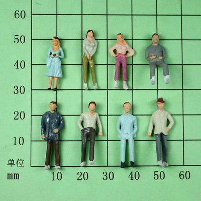 プラスチック人間の木図モデル 2.5CM 内部箱のカートン サプライヤー