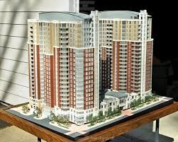 テーブルの立場と美しい住宅のミニチュア建築モデル メーカー サプライヤー