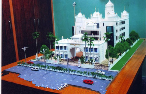 Gurudwara のミニチュア建築モデル メーカー、地方建築モデル サプライヤー