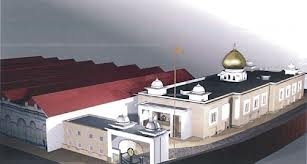 Gurudwara のスケール・モデルをつける注文のミニチュア建築モデル メーカー サプライヤー
