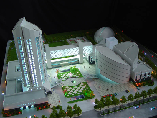 展覧会のレイアウトのためのミニチュア建築モデル メーカーの照明 サプライヤー