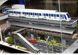 地下鉄駅の計画のための環境に優しい建築モデル メーカーのミニチュア サプライヤー