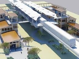 地下鉄駅の建築モデル メーカー、地下鉄公園のミニチュア建築モデル サプライヤー