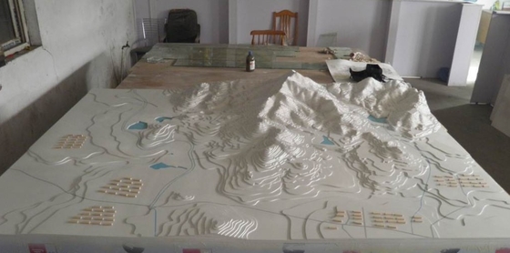 ABS プラスチックと美しいモノクロ ミニチュア建築モデル メーカー 3D サプライヤー