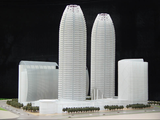 3D ホテルの計画のための美しい建築モデル メーカーのミニチュア サプライヤー