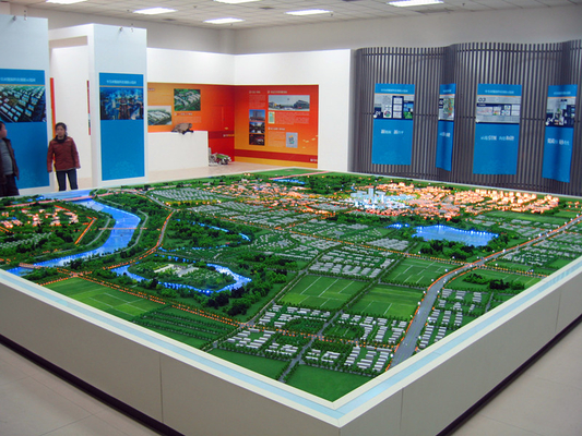 都市計画の建築モデル メーカー、都市土地利用のスケール・モデル サプライヤー