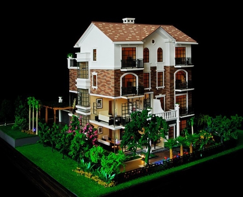 3D 別荘の建築モデル メーカー、耐久の照明スケール・モデルの作成 サプライヤー