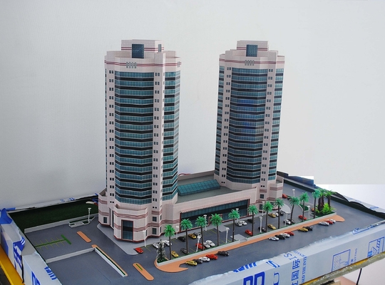 政府の建築モデル メーカー、オフィス ビルのスケール・モデル サプライヤー