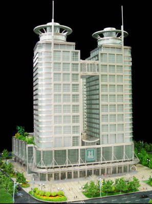 政府の建築モデル メーカー、オフィス ビルのスケール・モデル サプライヤー