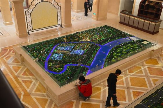 地勢の模倣/政府の土地のための複雑な建築モデル メーカーを使用して サプライヤー