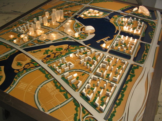 浜の計画のために強い 3D 美しい建築モデル メーカー サプライヤー