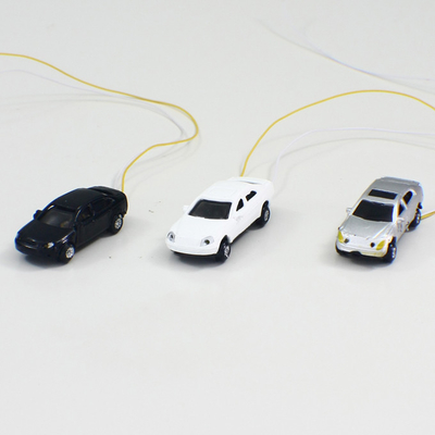 建物の路傍の小型鋳造物合金とつく注文のスケール・モデル車の 1:200 は死にます サプライヤー