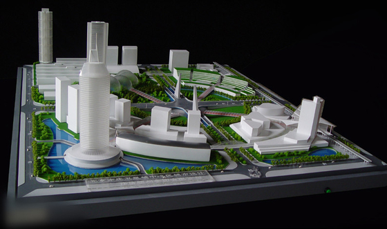 展覧会の建物モデル レイアウトのためのミニチュア スケール・モデルの景色 サプライヤー