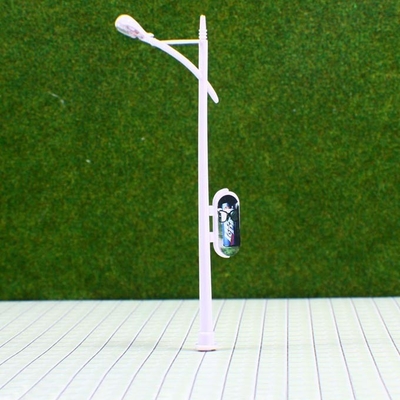 列車のレイアウト 10cm RC100 6V のためのミニチュア プラスチック通りモデル街灯柱 サプライヤー