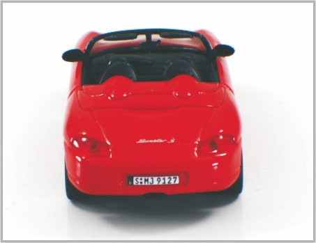 1 つ/43 は赤い合金のコレクション及びギフトのための注文のスケール・モデル車ポルシェ Boxster をダイカストで形造りました サプライヤー