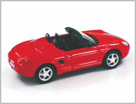 1 つ/43 は赤い合金のコレクション及びギフトのための注文のスケール・モデル車ポルシェ Boxster をダイカストで形造りました サプライヤー