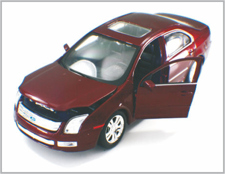 ギフトとして合金のえんじ色の注文のスケール・モデル車の 2006 年のフォードの小型ダイカストで形造られた融合 サプライヤー