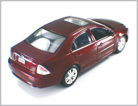 ギフトとして合金のえんじ色の注文のスケール・モデル車の 2006 年のフォードの小型ダイカストで形造られた融合 サプライヤー