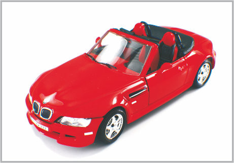 家に Decoratio として 1/24 人のダイカストで形造られた合金の赤い注文のスケール・モデル車 BMW のロードスター サプライヤー