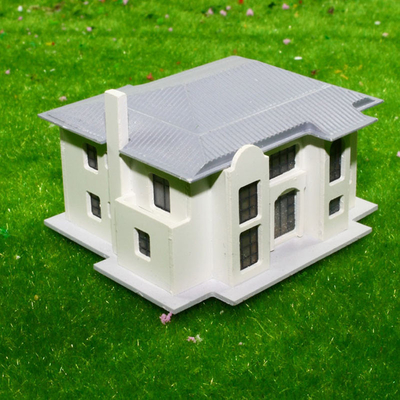 展覧会のためのセリウム ROHS のミニチュア建築モデル白い壁 サプライヤー