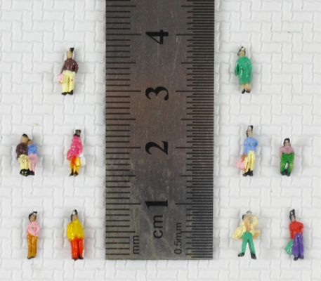 図 1.0 cm p200 でも 10 C 20万分の 1 川建築スケール モデル人々 を描いた サプライヤー